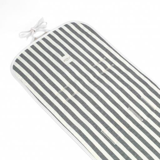 Colchoneta silla Stripe Grey 85x35  Koku [1]