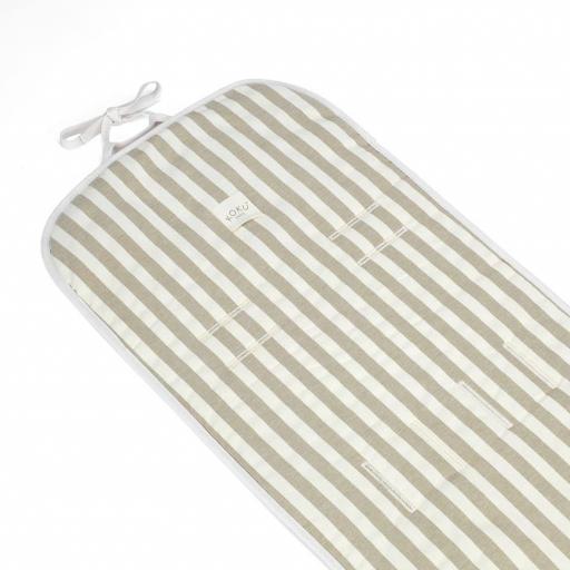 Colchoneta silla Stripe Topo 85x35  Koku [1]