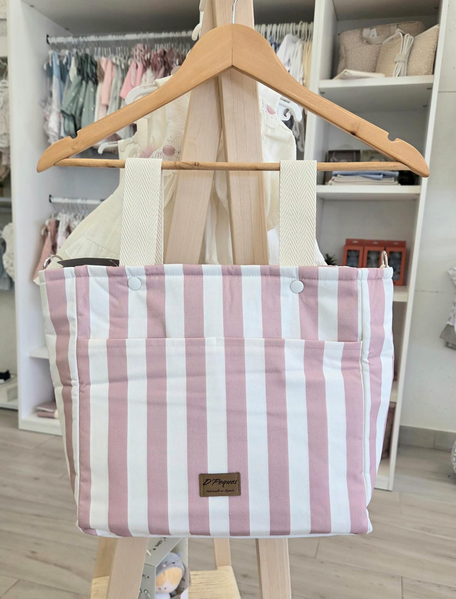 Bolso talega Raya rosa D´Peques