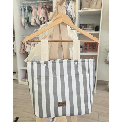 Bolso talega Raya gris D´Peques  [0]