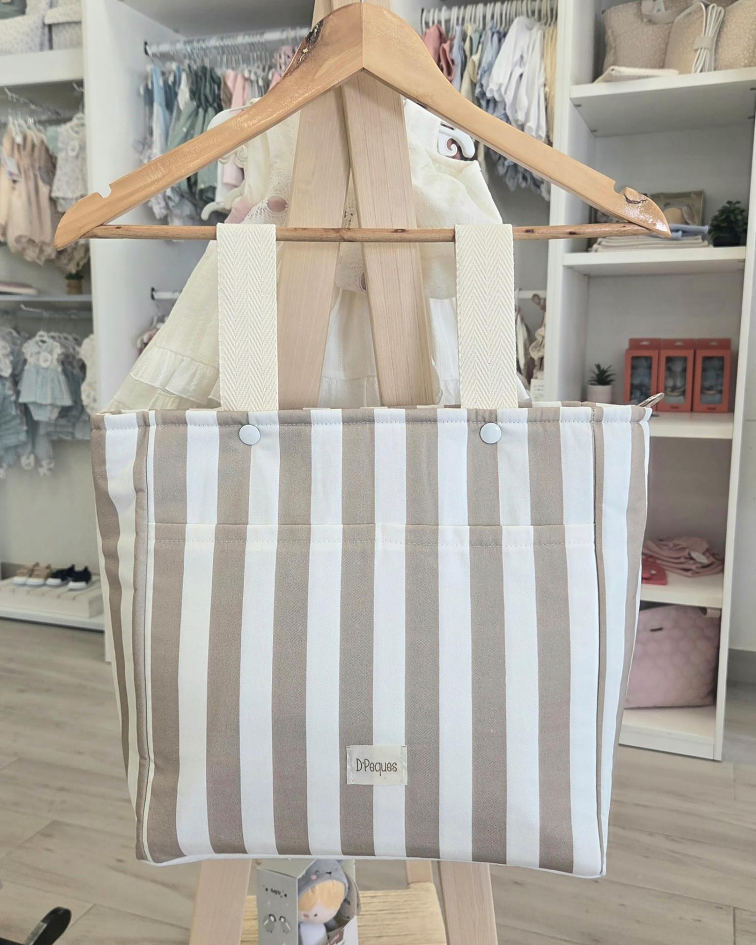 Bolso talega Raya camel D´Peques