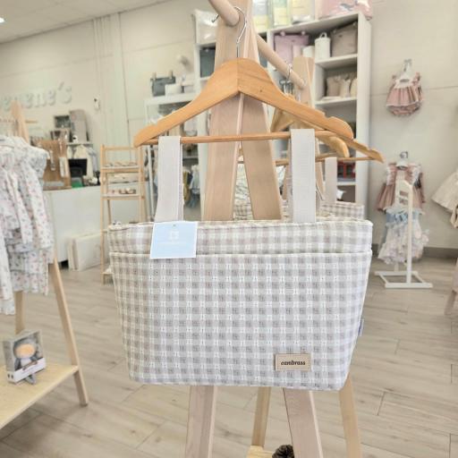 Organizador Vicky vichy beige arena Cambrass [0]