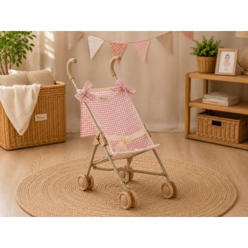 Silla paseo muñecas con bolso Gde colección Patricia altura manillar 62cm [3]