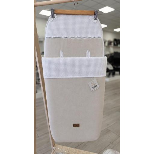 Saco silla universal pies polipiel Lino arena [0]