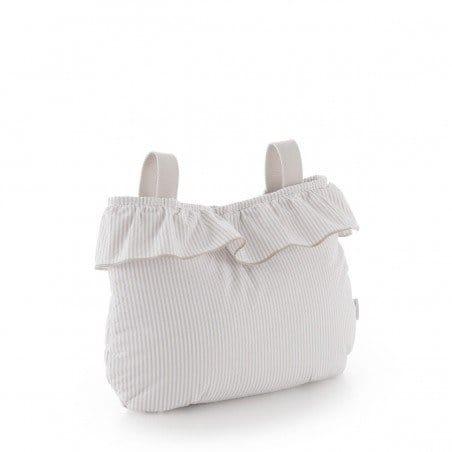 Bolso (pequeño) organizador volante Cambrass Candela crudo