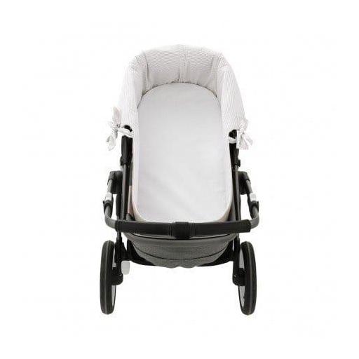 Garnitura vestidura capazo semipartida cremallera reversible Candela crudo Cambrass [0]
