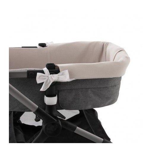 Garnitura vestidura capazo semipartida cremallera reversible Candela crudo Cambrass [1]