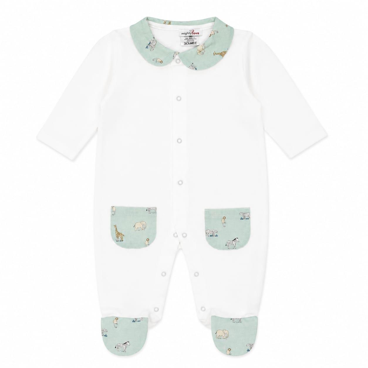 Pelele enterizo animales 100% algodón Mighty love ref.MLT351-171