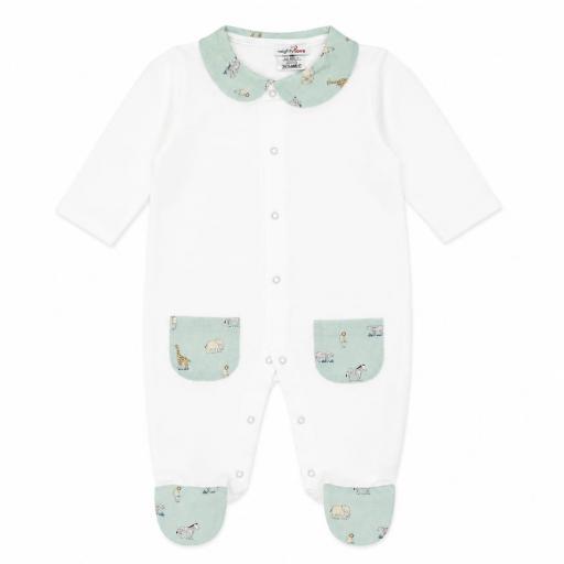 Pelele enterizo animales 100% algodón Mighty love ref.MLT351-171