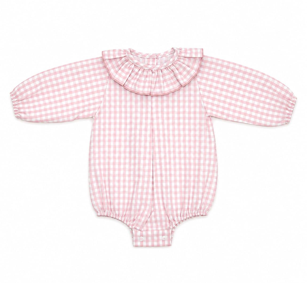Pelele vivhy rosa volante ref.26999