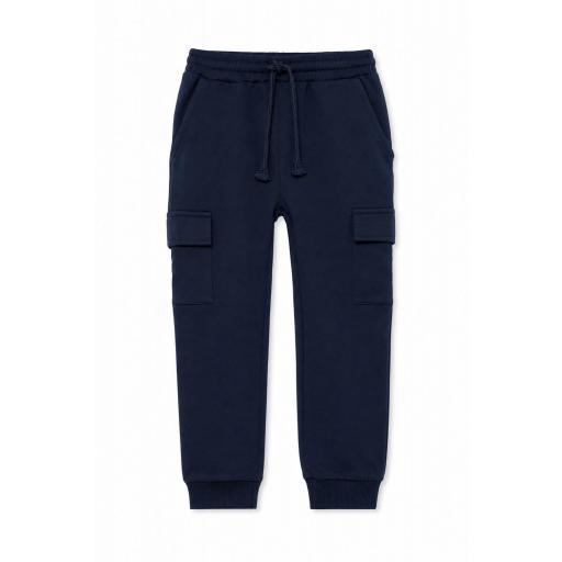 Pantalón chándal bolsillos Street monkey marino ref.95059
