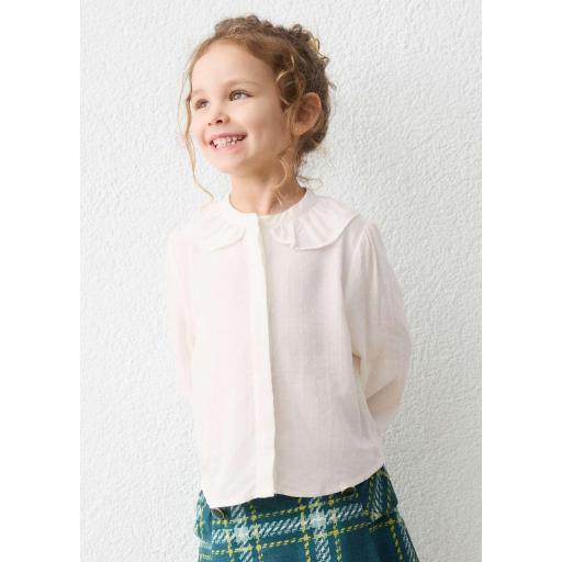 Blusa niña crudo Mayoral ref.4148