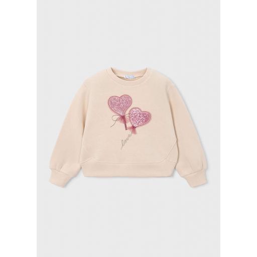 Sudadera corazones rosa Mayoral ref.4408 [0]