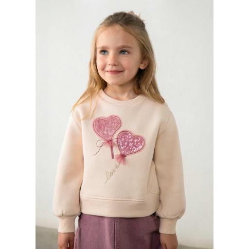 Sudadera corazones rosa Mayoral ref.4408 [2]