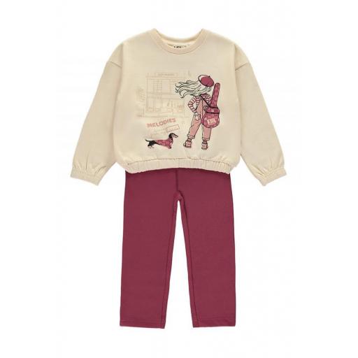 Conjunto niña Babybol Music Academy ref.261302