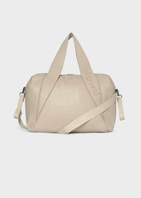 Bolso maternidad polipiel Beige Mayoral ref.9155