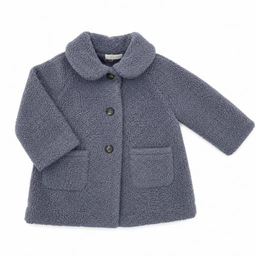 Abrigo niña Ibias Martín Aranda azul ref.20326 [0]