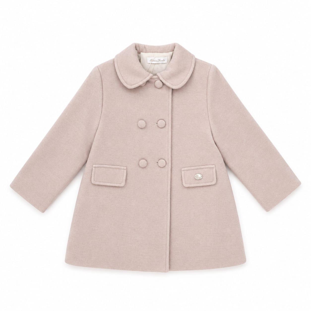 Abrigo niña Riosa Rosa palo Martín Aranda ref.20328
