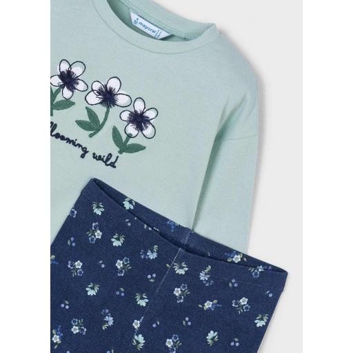 Conjunto leggins Flores marino Mayoral ref.4734 [1]