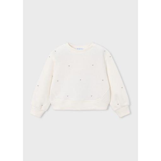 Sudadera apliques crudo Mayoral ref.4408 [0]
