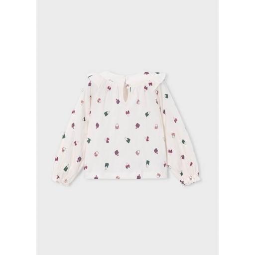 Blusa bolso crudo-botella Mayoral ref.4147 [1]