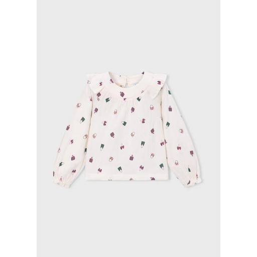 Blusa bolso crudo-botella Mayoral ref.4147 [2]