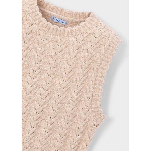 Chaleco tricot Hojaldre Mayoral ref.4329 [1]