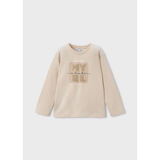Camiseta básica Mayoral  piedra niño ref.173 [0]