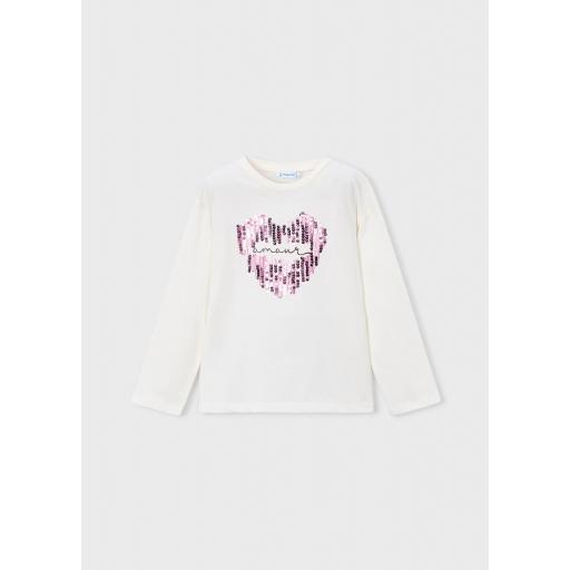 Camiseta malva lentejuelas Mayoral ref.4031 [0]