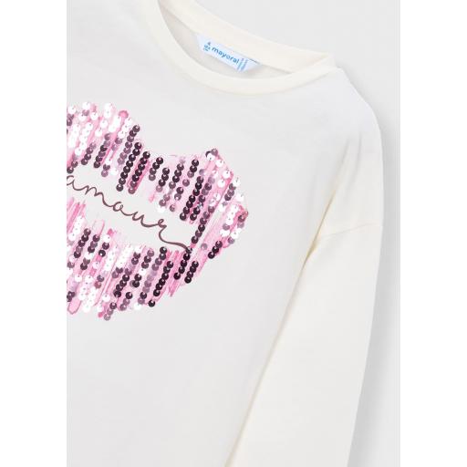 Camiseta malva lentejuelas Mayoral ref.4031 [1]