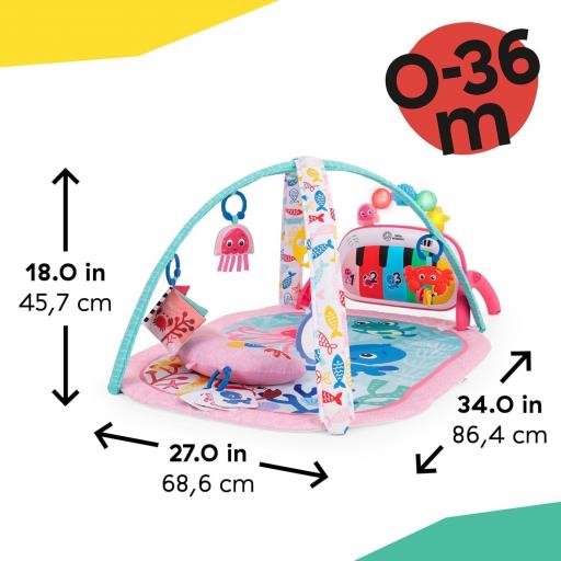 Gimnasio 4 en 1 piano rosa [1]