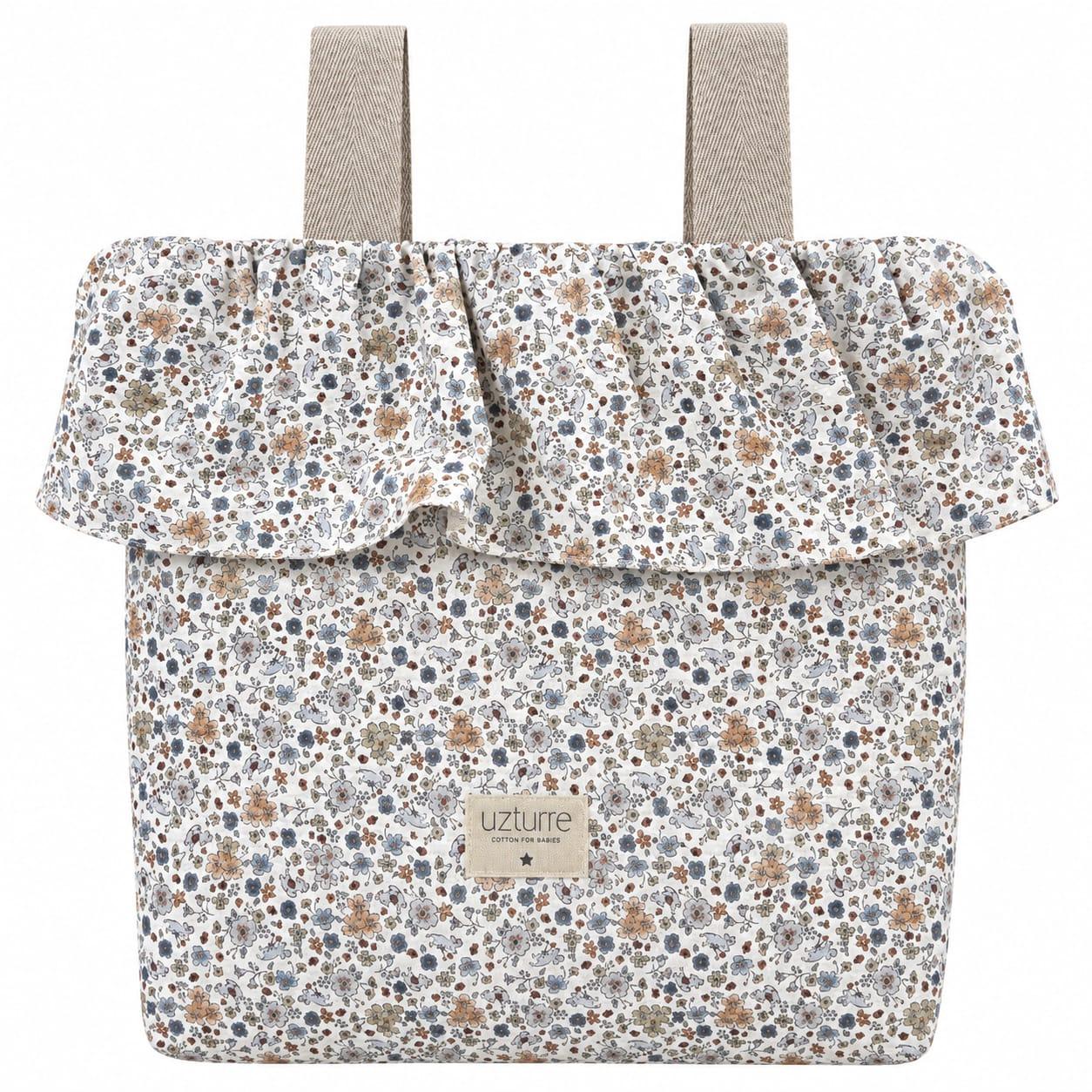 Bolso talega con volante Adela Uzturre