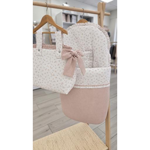 Conjunto saco silla universal y bolso liberty rosa [0]