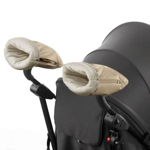 Manoplas Jané para coche crema [2]