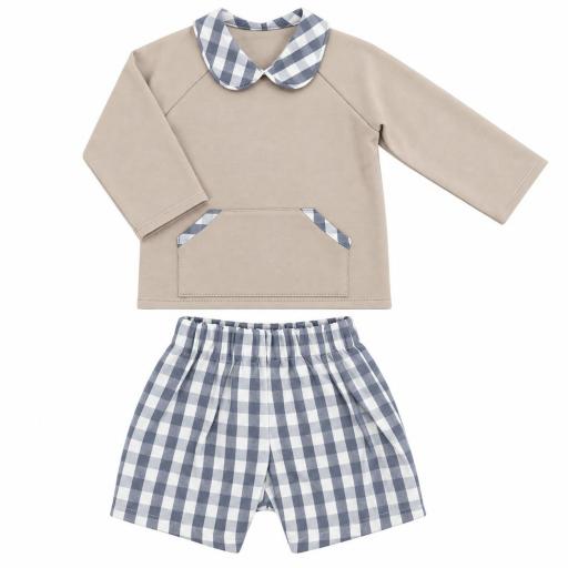 Conjunto cuadros azul ref.26370 [0]