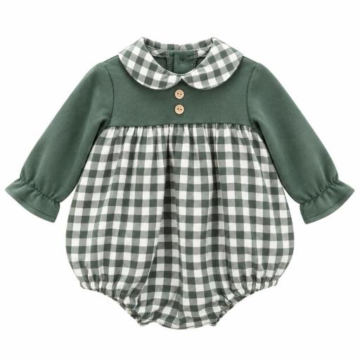 Pelele cuadros verde ref.26273 [0]