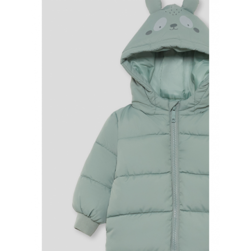 Chaquetón orejitas verde Street Monkey ref.364019 [1]