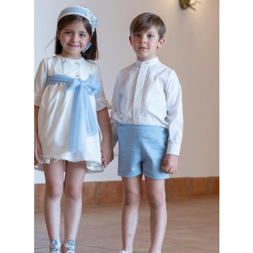 Conjunto ceremonia niño Marlene Eva Martínez  ref.40941 [0]