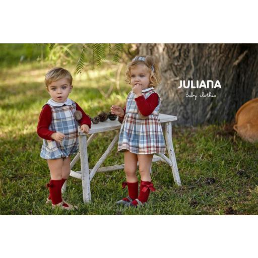 Vestido cuadros  jersey Juliana j6158  [1]