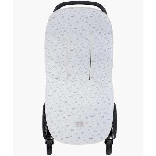 Colchoneta silla universal reversible Lucca (reverso mint) Uzturre