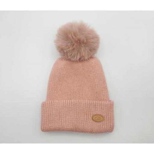 Gorro Pompón Rosa Monnuage 3 en 1 [0]