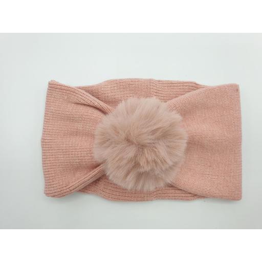 Gorro Pompón Rosa Monnuage 3 en 1 [1]