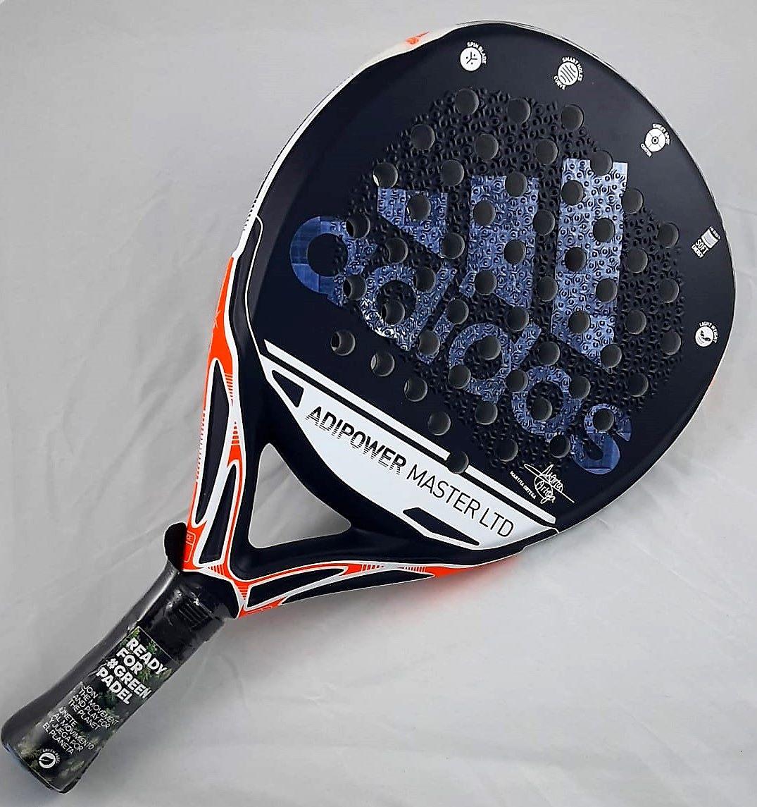 Adidas pala pádel Adipower Master LTD firmada por Martita Ortega