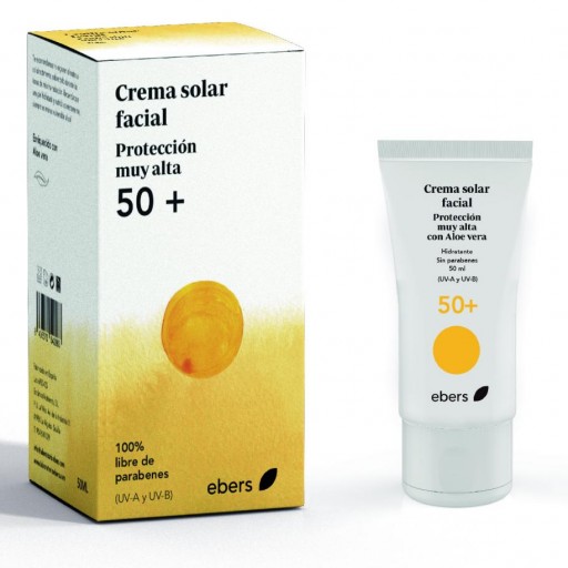 CREMA SOLAR FACIAL FPS 50+ EBERS 50 ml