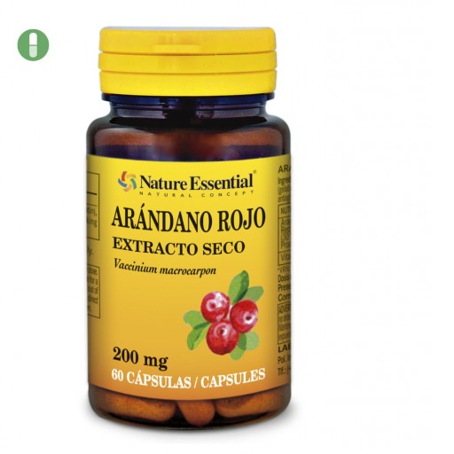 ARANDANO ROJO 5000 MG NATURE ESSENTIAL 60 CAPSULAS 