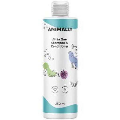 ALL IN ONE SHAMPOO & CONDITIONER ANIMALLY 250 mL 