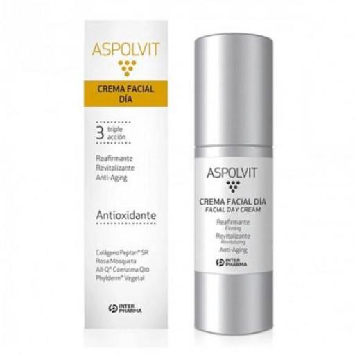 CREMA FACIAL DIA ASPOLVIT TRIPLE ACCION 30 ml  [0]