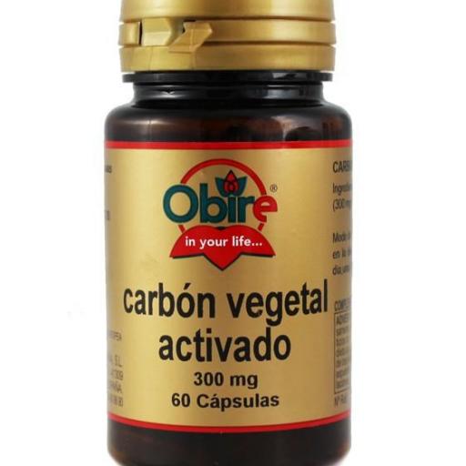 CARBON VEGETAL ACTIVADO OBIRE 300 mg