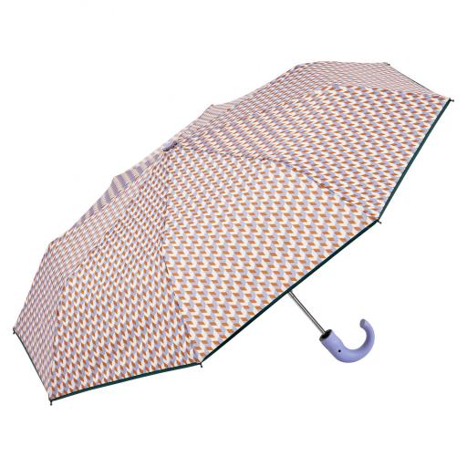 Paraguas plegable Gotta de Ezpeleta estampado geométrico [2]