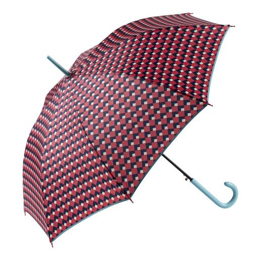 Paraguas largo de mujer estampado geométrico Gotta [2]